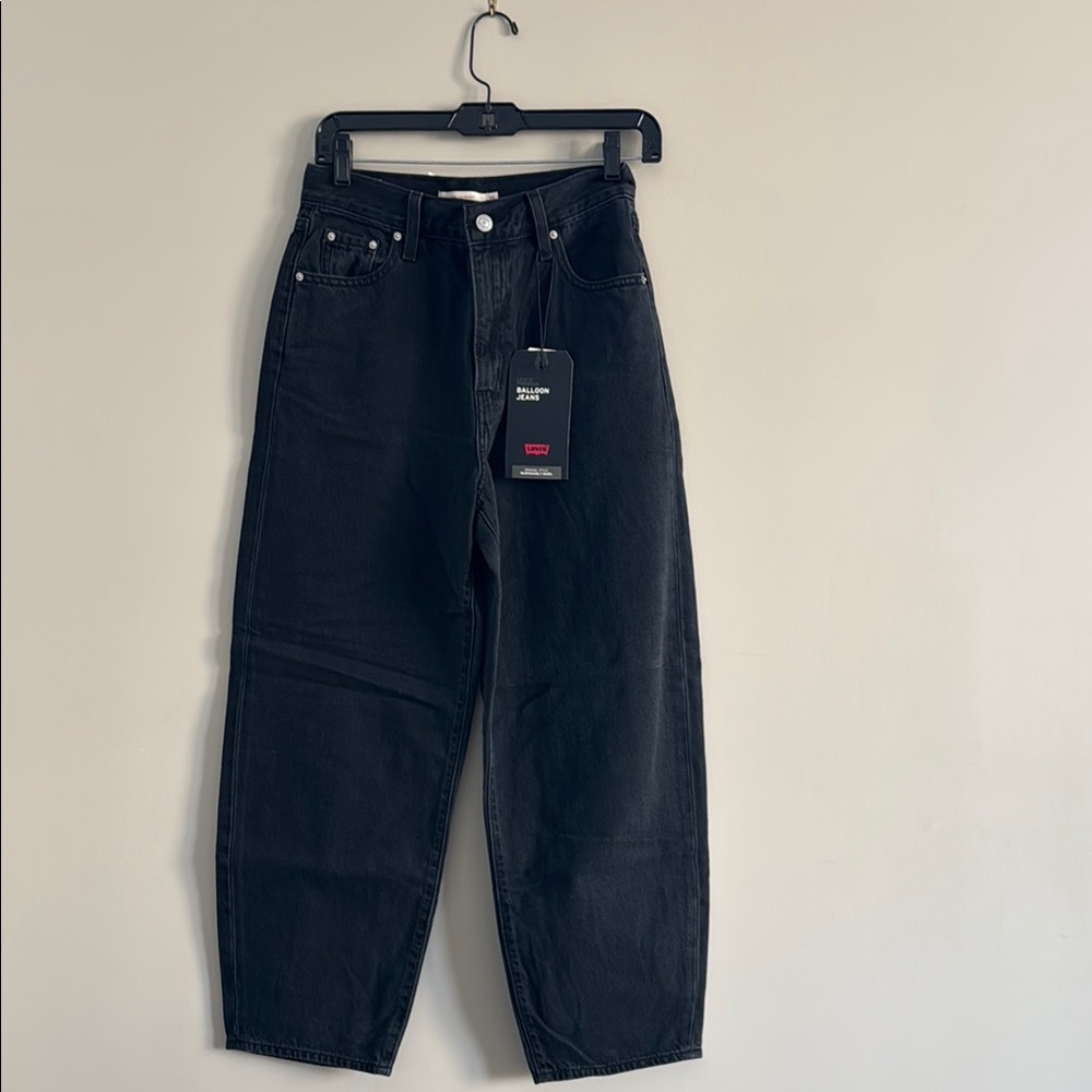 Levi's Black Balloon Jeans